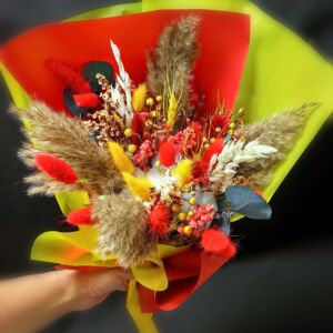 Букет из сухоцветов "Мелба" 15 Букет из сухоцветов "Мелба" — изображение 4