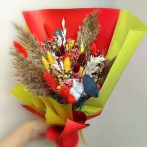 Букет из сухоцветов "Мелба" 13 Букет из сухоцветов "Мелба" — изображение 2