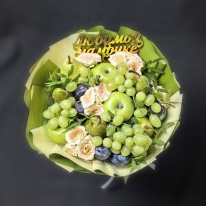 Букет из фруктов "Маме" 5 Букет из фруктов "Маме" — изображение 2