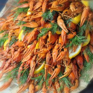 Букет из раков "Самарский рак"