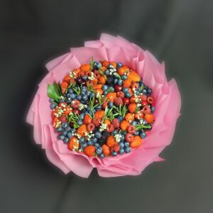 Букет из ягод "Ягодный клубничный микс" 23 Букет из ягод "Ягодный клубничный микс" — изображение 8