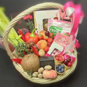 Корзина подарочная "Мужское/женское" 8 Корзина подарочная "Мужское/женское" — изображение 1