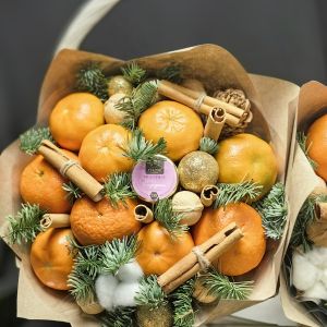 Букет из фруктов "Новогодний" 51 Букет из фруктов "Новогодний" — изображение 16