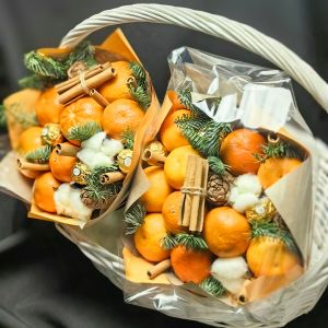 Букет из фруктов "Новогодний" 50 Букет из фруктов "Новогодний" — изображение 15