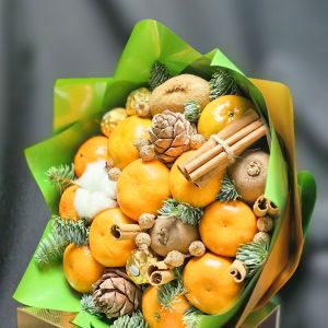 Букет из фруктов "Новогодний" 53 Букет из фруктов "Новогодний" — изображение 18