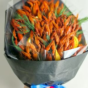 Букет из раков "Красный рак"