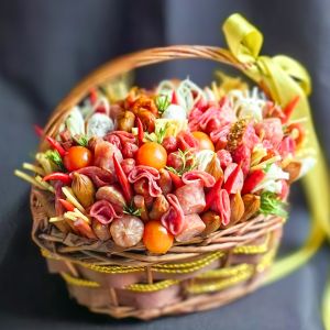 Мясное лукошко "Эйфория" с колбасками и сыром 22 Мясное лукошко "Эйфория" с колбасками и сыром — изображение 7