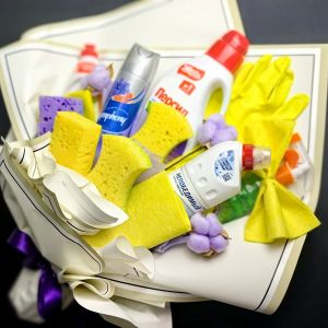 Букет из бытовой химии "Хозяюшке" 11 Букет из бытовой химии "Хозяюшке" — изображение 4